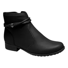 Bota Feminina Dakota Bico Redondo Cano Curto Casual Leve