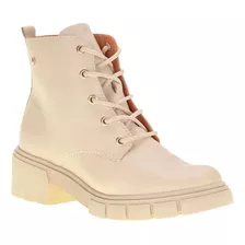 Bota Coturno Salto Grosso Baixo Feminino Ramarim 2311121 Ave