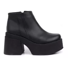 Botas Mujer Plataforma Botinetas Zapatos Botita Base Alta