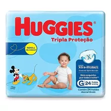 Fralda Huggies Tripla Proteço (tamanho A Escolher)