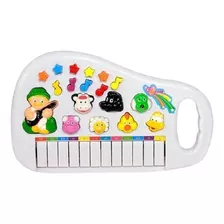 Piano Infantil Musical Educativo Som De Animal A Pilha 