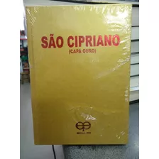 Livro De São Cipriano Capa De Ouro (capa Dura) Edit. Eco