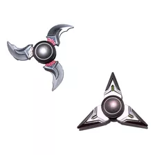 Kit 2 Spinners Metal Akatsuki + Genji Ninja Colecionaveis