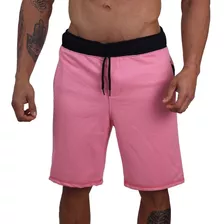 Bermuda Moletom Masculina Shorts Mxd Conceito Moleton Listra