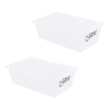 Pack 2 Cajas Organizadora 6 Litros 34x21x11cm Mybox | Wenco®