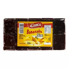 Aliança Doce De Bananada Lisa - Pacote 800g