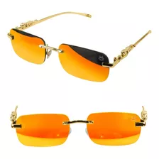 Óculos Sol Trap Hype Cartier Jaguar Yakuza Mafia + Case