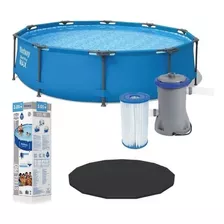 Piscina Bestway Estructural 4678 L + Bomba + Cobertor Regalo