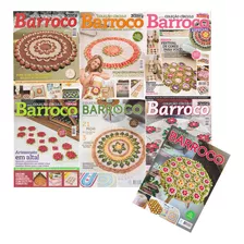 Revista Coleção Círculo Barroco Croche Trico Decoração Casa 