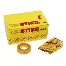 Cinta Adhesiva Transparente Stiko 12x30 Mts Caja X 12 U