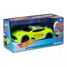 Hot Wheels Carrinho C/auto Falante C/luz E Som Br1432