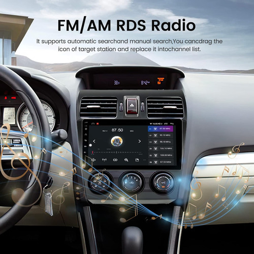 Radio Estreo De Coche Para Subaru Forester Wrx Impreza 2013 Foto 3