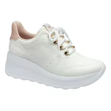 Tenis Dakota Sneaker Sola Alta Plataforma Confortavel Casual