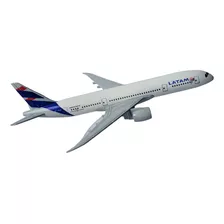 Miniatura De Avião B787 Latam Em Metal 16cm