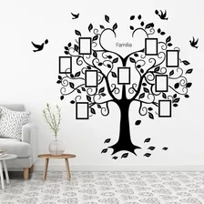 Adesivo Vinil Decorativo Árvore Genealógica Fotos Da Família