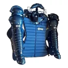 Set Arreos Catcher Para Beisbol Comax De Adulto Negro Y Rojo