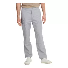 Pantalón Hombre Cargo Smart Straight Fit Gris Dockers