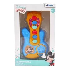 Mini Guitarra Infantil Musical Baby Mickey