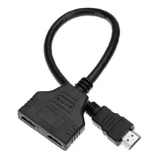 Cabo Duplicador Hdmi Y Divisor Splitter 1 Hdmi X 2 Monitores