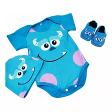 Disfraz Body Sullivan Monster Inc Para Bebe Niño Niña