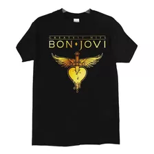 Polera Bon Jovi Greatest Hits Rock Abominatron