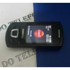 Celular Samsung E2550 Pequeno Antigo De Chip Usado