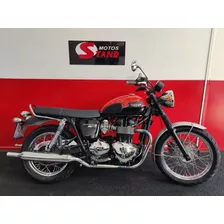 Triumph Bonneville T100 T 100 865 2015 Laranja