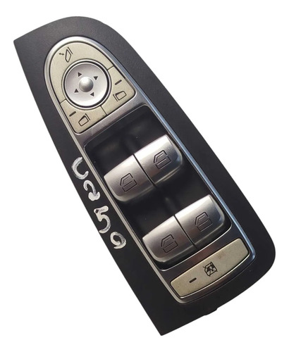 Comando Botão Vídro Dianteiro Esquerdo Mercedes C250 2018 Preto