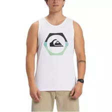 Playera Quiksilver Shapeshifter Blanco Hombre Aqyzt09115-wbb