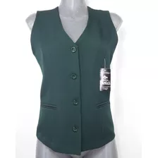 Chaleco Vestir Largo Dama Uniforme Enfermera Hospital Imss