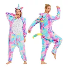 Pijama Kigurumi ® Unicornios Adulto Mameluc Disfraz S M L Xl