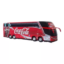 Carrinho Ônibus Coca-cola 2 Andares 30cm