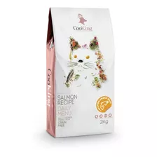 Alimento Para Gato Sabor Salmon 2kg Libre De Granos Cooking