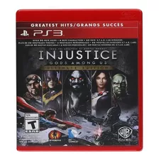 Injustice: Gods Among Us. Ps3 Físico