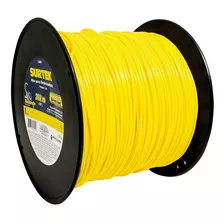 Hilo Para Desbrozadora En Carrete 2.4mm X 262 Metros Color Amarillo