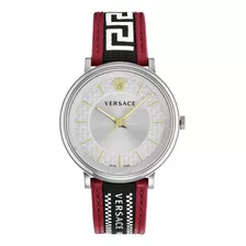 Versace Relojes Para Hombre Rojo 42 Mm Colección V-circle