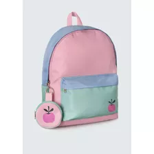 Mochila Infantil Média Colorida Hering Kids Cor Rosa