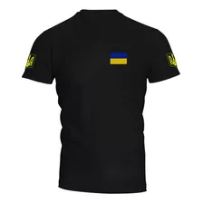 Camiseta Ucrânia Exercito Algodão