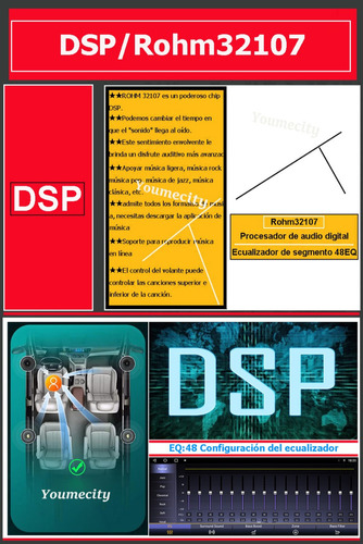 Radio Estreo Pantalla Android Gps Auto Para Focus Manual Foto 9