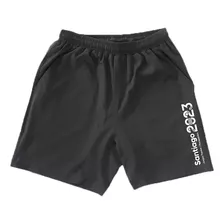 Short Negro Hombre Juegos Santiago 2023 Oficial