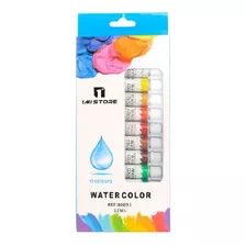 Acuarela 12 Colores 12 Ml Artidix