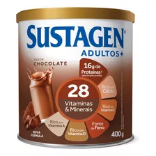 Complemento Alimentar Sustagen Adultos+ Sabor Chocolate 400g