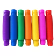 Pop Tube Tubo Flups Sensorial Juguete Souvenir Fidget Toy X8