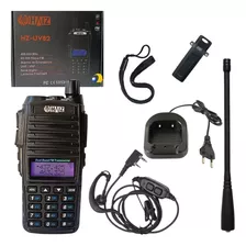 Rádio Comunicador 5w Bf Vhf /uhf/ Fm Dual Band Uv-82 