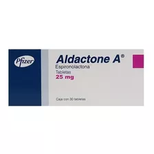 Aldactone - A 25mg X 30 Comp. (espironolactona)