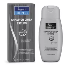 Nupill Shampoo Cinza Escuro Original 120ml