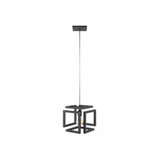 Pendente Luminária Infinity Metalcromo Industrial Preto