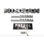 1 Emblema Lateral Sirve A Nissan Patrol Genrico Precio Unit Nissan PATROL 4X4
