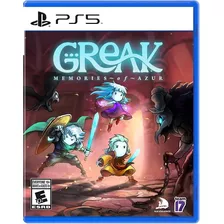 Greak: Memories Of Azur Ps5 Jogo Novo Lacrado Mídia Física