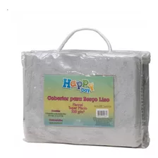 Cobertor Manta Berço Infantil Liso Flannel Macio 300g Cinza